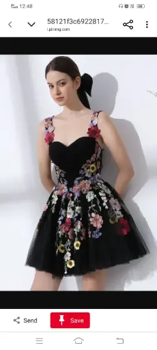 One piece black dress